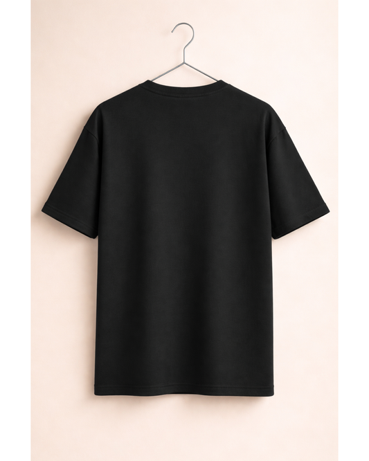 Minimal Sunset Squares Oversized T-Shirt – Retro Aesthetic Beach Graphic Tee