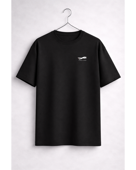 Threadverse Anime Attitude Oversized T-Shirt – Pink Aesthetic Streetwear Back Print