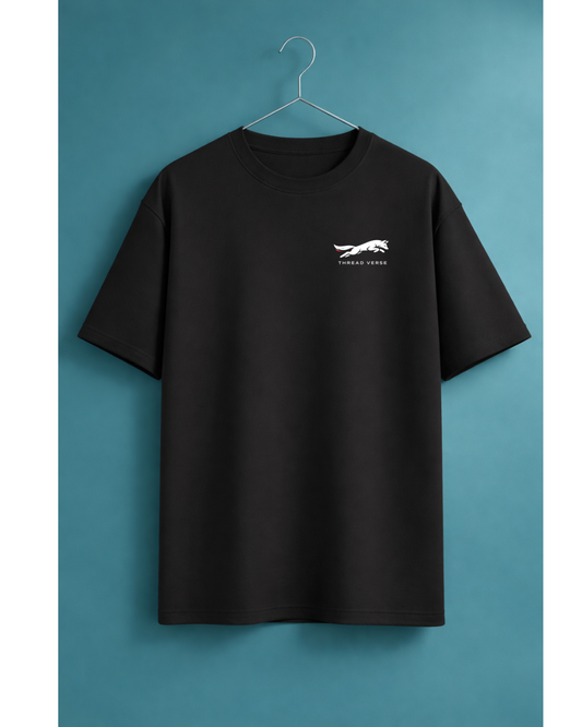 Downtown Casuals Graphic Oversized T-Shirt | Streetwear Back Print Tee